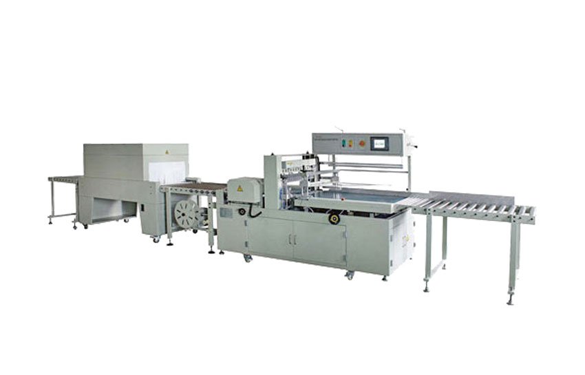GB-600Full automatic heat shrinkable packaging machine with edging, sealing and cutting (fully enclosed)样品